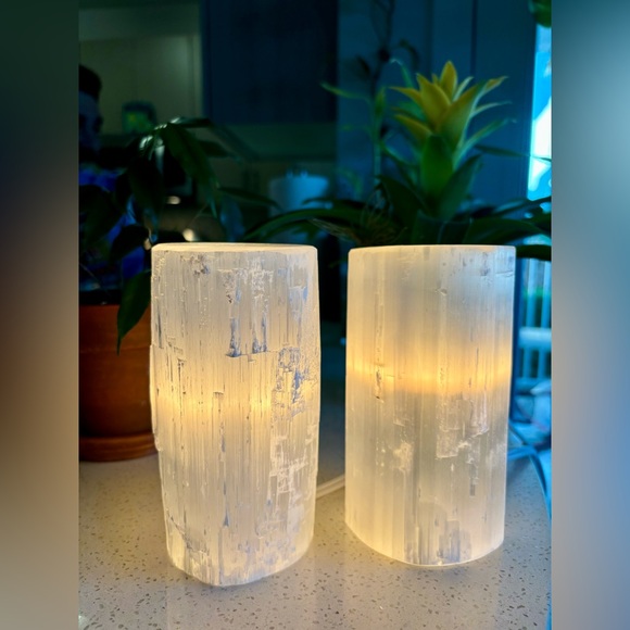 Other - 2 Selenite Lamps